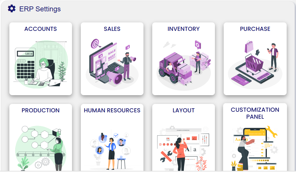 ERP Registration